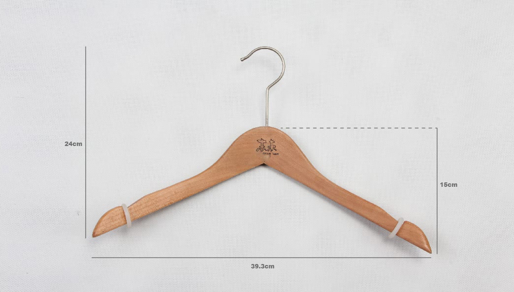Wooden Clothes Hanger Size