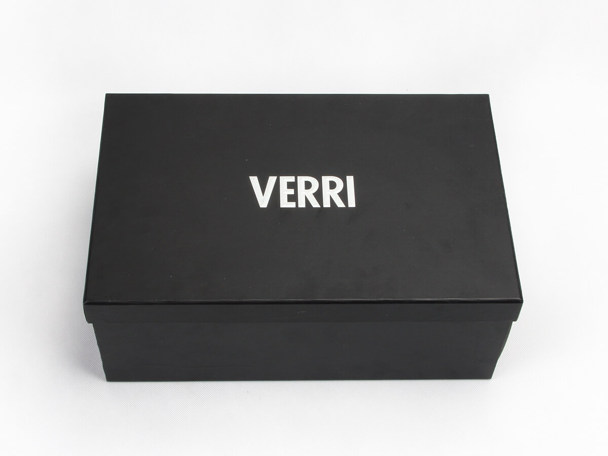 Upscale Black Paper Shoe Boxes Lid and Base - Newstep Packaging