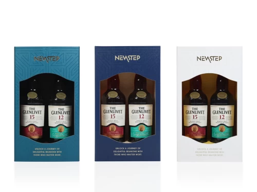 Eco-friendly Luxury Foldable Whisky Rigid Gift Boxes Set